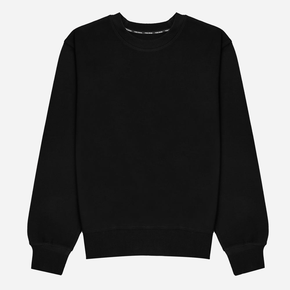 Basic Sweatshirt schwarz