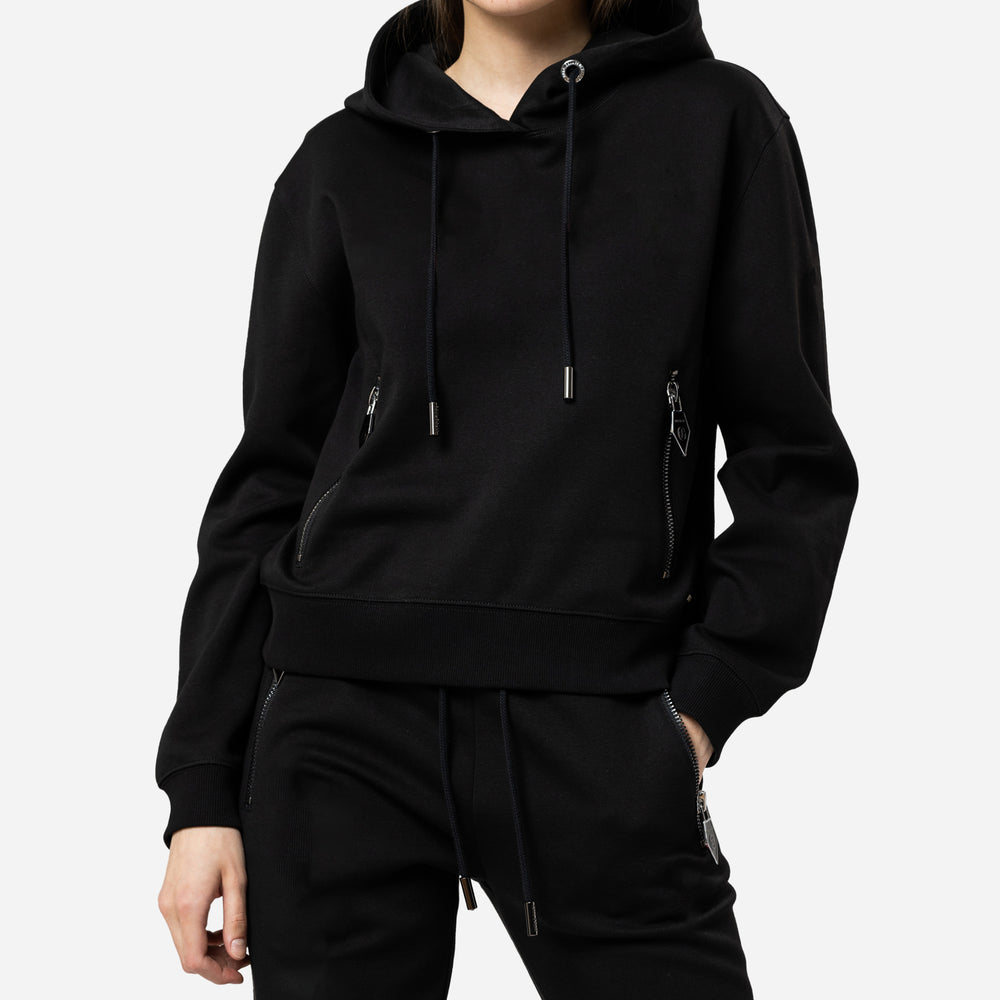 Basic Hoodie schwarz