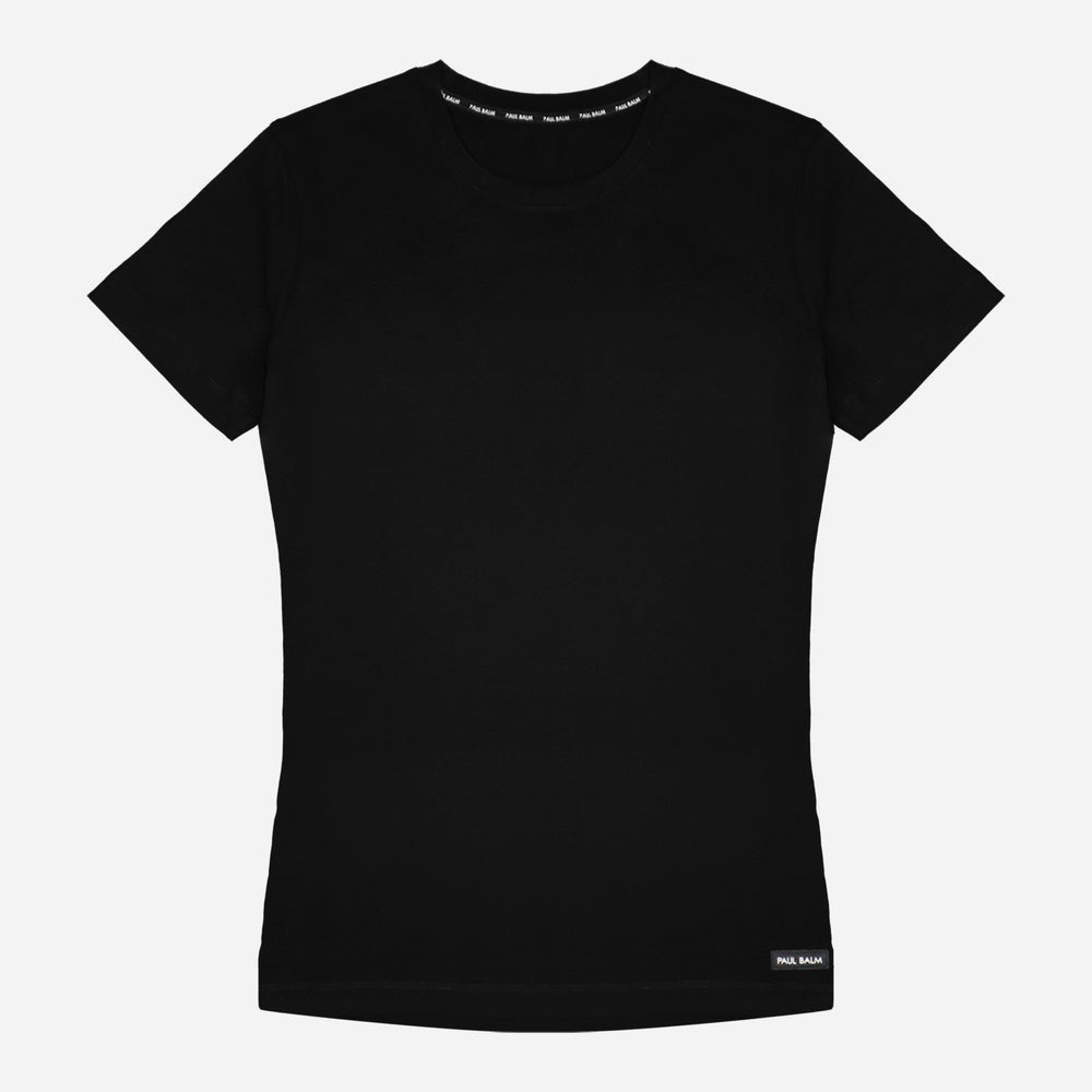 Basic T-Shirt schwarz