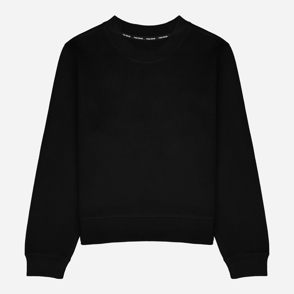 Basic Sweatshirt schwarz