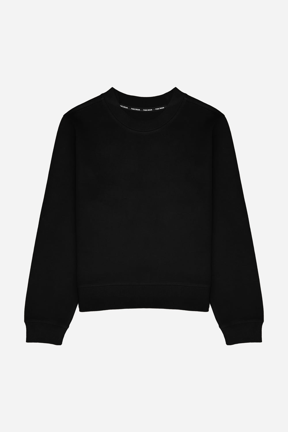 Basic Sweatshirt schwarz