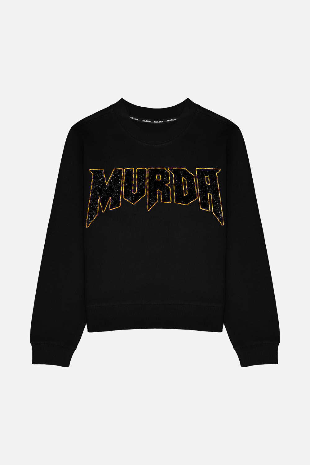 Crystal MURDA Gelb Sweatshirt