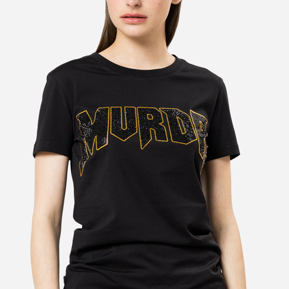 Crystal MURDA Gelb T-Shirt