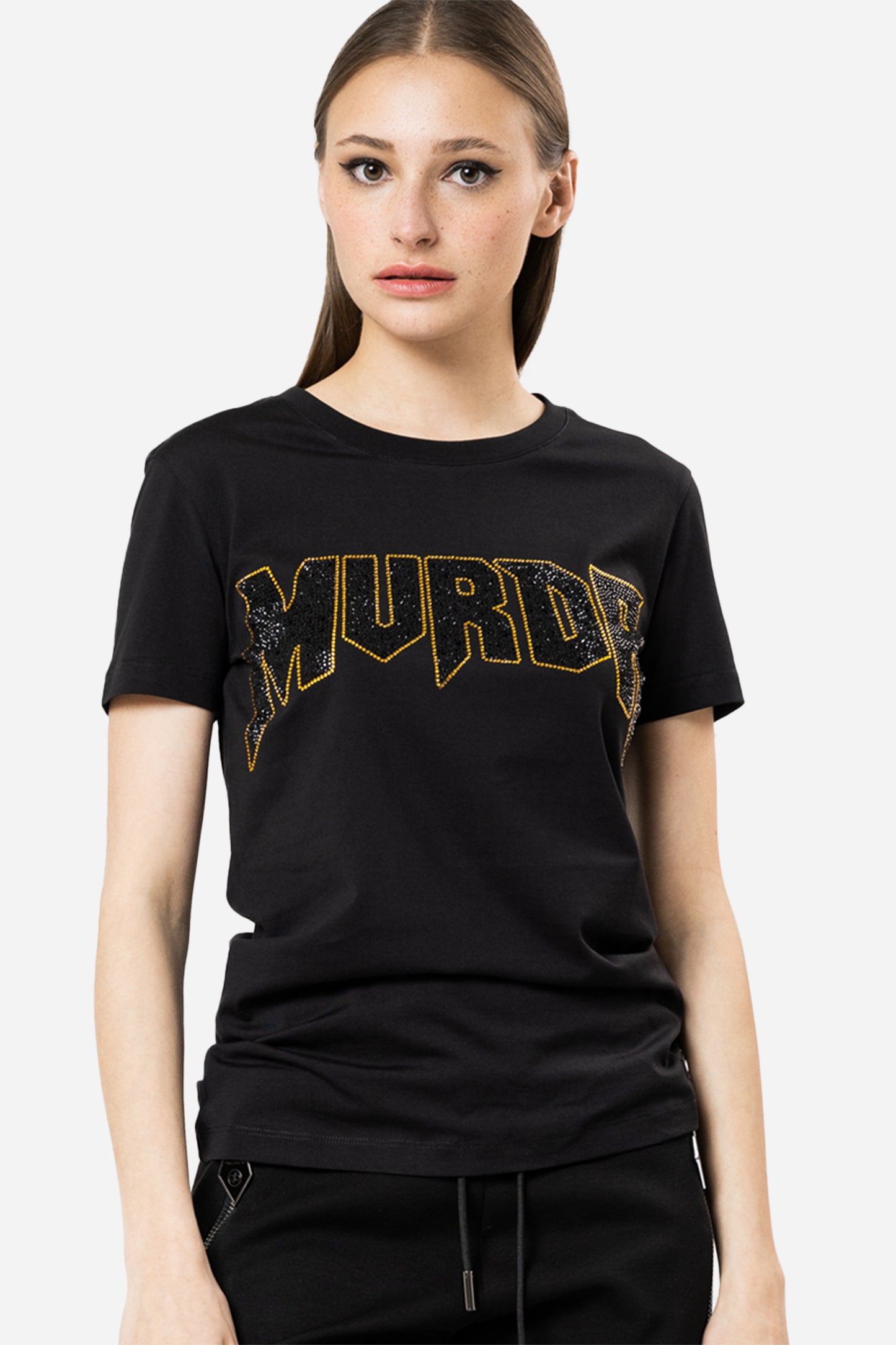 Crystal MURDA Gelb T-Shirt